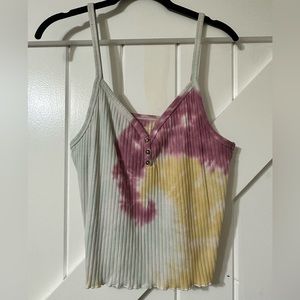 American Eagle Tie die tank